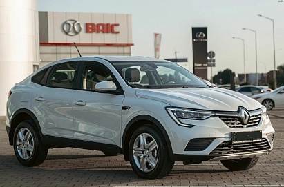 Аренда авто RENAULT ARKANA в Новосибирске. Компания Авангард